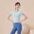 2022summer New Slim Fit Thin Yoga Wear Sport Coat for Women Running T-shirt Dance Short-Sleeved Workout Clothes