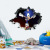 Cross-Border New Arrival Sonic the Hedgehog Game Stickers Cartoon Anime Children's Room Background Decoration Self-Adhesive Wall Stickers PVC