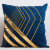 Office Sofas Velvet Pillow Cushion Gilding Embroidered Bedside Backrest Car Waist Support Pillow