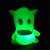 Glowing Night Lights Colorful Decoration Flash Vinyl Cartoon Throw The Circle Game Night Market Stall Children's Toys Wholesale