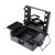 Makeup Artist Trolley Cosmetic Case with Lamp Portable Large Makeup Eyebrow Tattoo Makeup Toolbox Light Box