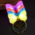 Luminous Bow Bar Concert Supplies Flash Bow Luminous Head Buckle Speed Flash Bowknot Hairpin Wholesale
