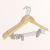 Factory Direct Supply AB Grade Eucalyptus Hanger Wholesale Home Clothing Store Wood Color Hanger round Brush Pot Pant 