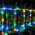 LED Light with Solar Light with Rainbow Tube Lighting Chain Christmas Festival Courtyard Decoration String RGB Light Bar Light Bar