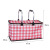 New Oxford Cloth Insulator Basket Outdoor Picnic Basket Heat Insulation Bag Takeaway Large Capacity Fruit Basket Ice Pack Picnic Bag