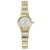 Women's Gold Elegant Bracelet Watch Korean Casual Fashion Trendy Melamine Waterproof Student Quartz Watch