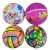 New Glowing Football Flash Basketball Pat Ball Fitness Inflatable Elastic Ball Luminous Children Stall Toys Wholesale