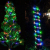 LED Light with Solar Light with Rainbow Tube Lighting Chain Christmas Festival Courtyard Decoration String RGB Light Bar Light Bar