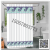 Square Plaid Bathroom Shower Curtain Thickened Bathroom Partition Curtain Hotel Waterproof Shower Curtain