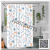 Factory Direct Sales Punch-Free Installation Shower Curtain Simple Line Toilet Partition Curtain