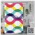 Dry Wet Separation Partition Curtain Waterproof Curtain Bathroom Curtain Abstract Geometric Curtain