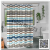 Factory Direct Sales Simple Line Bathroom Shower Curtain Punch-Free Installation Bathroom Curtain