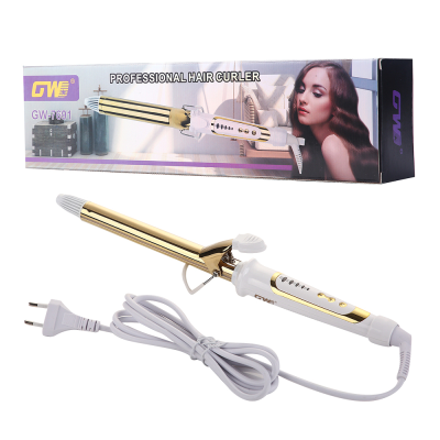 Guowei Electric Appliance GW-7691 Cross-Border New Arrival Controllable Temperature Control Hair Curler Household Travel Portable Factory Direct Sales