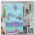 Marine Digital Printing Shower Curtain Waterproof Hanging Curtain Partition Curtain