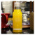 Lemon Handy Plastic Square Cup with Lid Beer Bottle Couple's Cups Korean Cola Soda Bottle