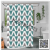 Bathroom Punch-Free Thickened Waterproof and Mildew-Proof Shower Curtain Cloth Bathroom Partition Shower Curtain