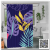 Abstract Dry Wet Separation Partition Curtain Waterproof Curtain Bathroom Curtain Abstract Illustration Shower Curtain