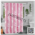 HD Digital Printed Thickening Waterproof Mildew-Proof Shower Curtain Green Leaf Watermelon Partition Curtain