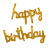 Handwritten Lowercase Conjoined Happy Birthday Letter Aluminum Foil Balloon Set Happy Birthday Balloon Wholesalexizan