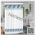 Colorized Butterfly Printed Bathroom Curtain Cartoon Digital Shower Curtain Partition Curtain