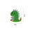 INS Trendy Cute Little Dinosaur Brooch Egg Shell Dinosaur Baby Badge Collar Pin Student Pin Clothes and Bags Accessories