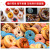 Commercial 12-Grid Donut Machine Electric Heating Cake Machine round Cake Machine Donut Scone Non-Stick round Cake Machine