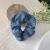 Korean Style Morandi Solid Color Ins Hair Accessories Seersucker Fabric Hair Rope Rubber Band Hair Rope Temperament Headdress Flower Large Intestine Hair Ring