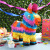 Pinata Children's Birthday Party Supplies Party Game Smashing Sugar Props Beating Pinata Colorful Donkey