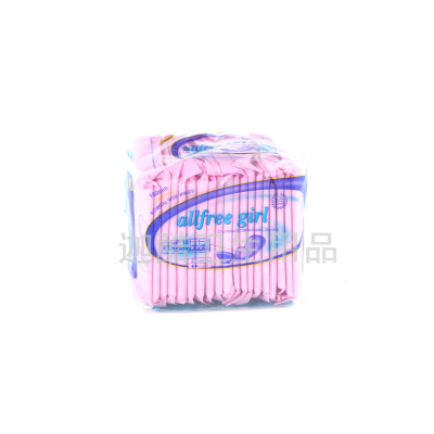 Transparent Simple Packaging 180mm Specification Sanitary Napkins a Pack of 20 Pieces Jiaku Sanitary Supplies Supply