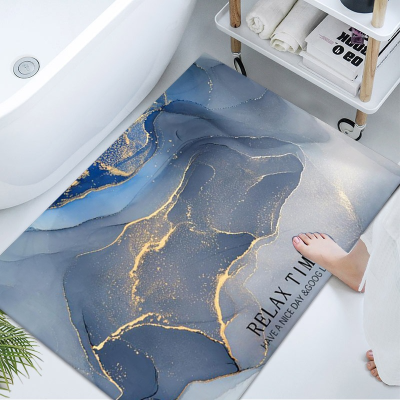 Wholesale Diatom Ooze Floor Mat Diatom Mud Floor Mat Absorbent Soft Mat Bathroom Non-Slip Mat Bathroom Mats Toilet Door Mat