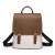 Women's Backpack 2022 New Fashionable Korean Style Fashion Color Contrast Small Backpack Large Capacity Elegant Soft Leather Women's Shoulder Bag