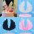 Feather Cake Decoration Factory Direct Sales Feather Cake Inserting Card Plug-in Decoration Angel Wings Birthday Cake Decoration