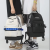 Couple Backpack Spot Factory Direct Sales Casual Backpack Simple Large Capacity Lightweight Trendy Fried Street Backpack