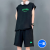 Casual Sports Suit Boys Summer Sleeveless T-shirt Basketball Vest Ice Silk Quick-Drying Short Sleeve Shorts Two-Piece Set