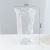 Crystal Glass Vase Square Thickened Irregular Living Room Decoration Hydroponic Hydroponic Vase Wholesale