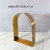 Modern Simple European Geometric Metal Arched Door Type Decoration Model House Sales Office Soft Ornaments