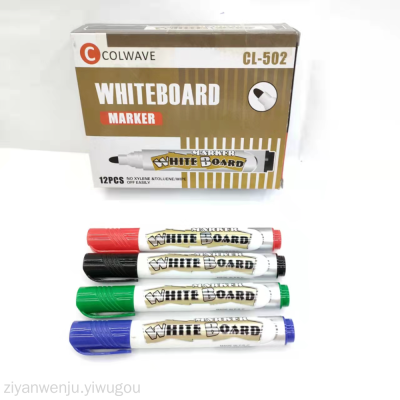 Large Capacity Whiteboard Marker Erasable Whiteboard Marker Teacher Blackboard Writing Smooth