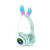 PM-08 Rabbit Ear Bluetooth Headset Gradient Cartoon Luminous Headphones Headset Bluetooth Headset 5.0