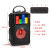 2022 New LED Bluetooth Speaker USB Card Plug-in Cool Colorful Lights Square Dance Outdoor Portable Small Speaker S33