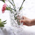 Crystal Glass Vase Light Luxury European Transparent Goblet Vase Crystal Artificial Flower Flower Arrangement Hydroponic Vase Wholesale