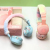 BK-688 Cartoon Plush Luminous Head-Mounted Bluetooth Headset Card FM Multifunctional Folding Wireless Bluetooth Headset