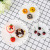 Fruit Plate European Dessert PCs Fruit Plate Three-Layer Cake Stand Dim Sum Rack Wedding Party Candy Plate Plastic Dried Fruit Tray