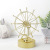 Golden Ferris Wheel Battery USB Dual-Purpose Magnetic Perpetual Motion Instrument Wiggler Office Living Room Ornaments