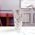 Crystal Glass Vase Wholesale Living Room and Sample Room Hotel Flower Arrangement Water Cultivation Vase Decorative Ornament