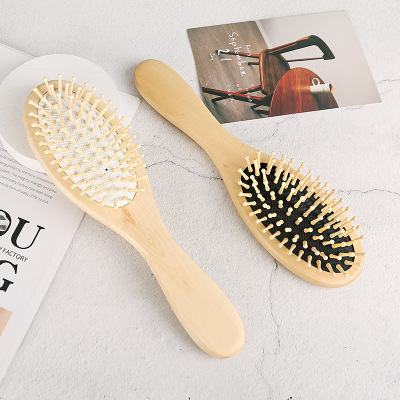 Factory Wholesale High Quality Theaceae Air Cushion Comb Shunfa Wooden Comb Anti-Static Hairdressing Comb
