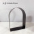 Modern Simple European Geometric Metal Arched Door Type Decoration Model House Sales Office Soft Ornaments