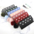 Fur Ball Rivet Silk Screen Love Women's Long Wallet Solid Color Wallet Coin Purse Clutch Women's Long Wallet Card Holder