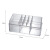 Wholesale Double-Layer Combined Lipstick Cosmetics Storage Box Transparent Nail Polish Perfume Skin Care Products Compartment Organizing Rack