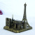 French Paris Building Model Alloy Handicrafts Arc De Triomphe Tower Church Paris Combined Building