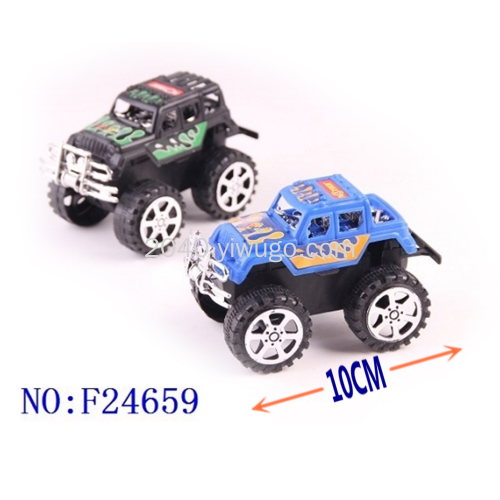 New Shopping Mall Stall Foreign Trade Children‘s Toys Wholesale Warrior Spring Cartoon Off-Road Vehicle 1234